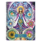 Interpretationen von Kartomaten und Tarot-Kartenle Notizblock (Vorderseite)