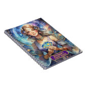 Interpretationen von Kartomaten und Tarot-Kartenle Notizblock (Rechte Seite)