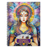 Interpretationen von Kartomaten und Tarot-Kartenle Notizblock (Vorderseite)