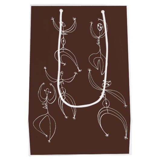 Interpretationsdruck Mittlere Geschenktüte (Rückseite)