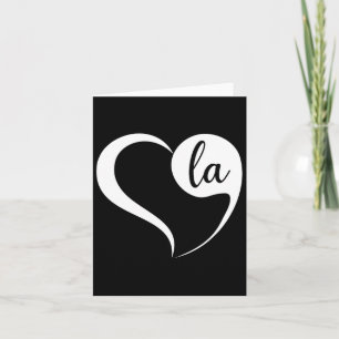 Interpunktion Heart Comma La Harris Präsidentin Karte