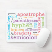 Interpunktion II Mousepad (Mit Mouse)