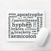 Interpunktion Mousepad (Mit Mouse)
