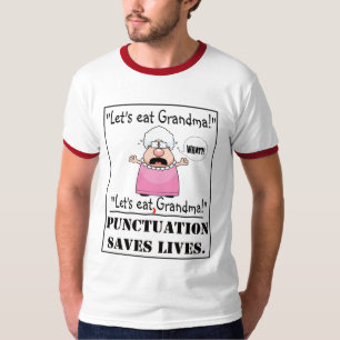 Interpunktion rettet die Leben T-Shirt