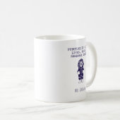 Interpunktion rettet Leben Lustiger Englischlehrer Kaffeetasse (VorderseiteRechts)