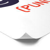 Interpunktion rettet Leben Poster (Ecke)