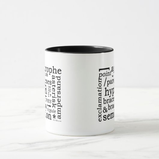 Interpunktion Tasse (Zentrum)