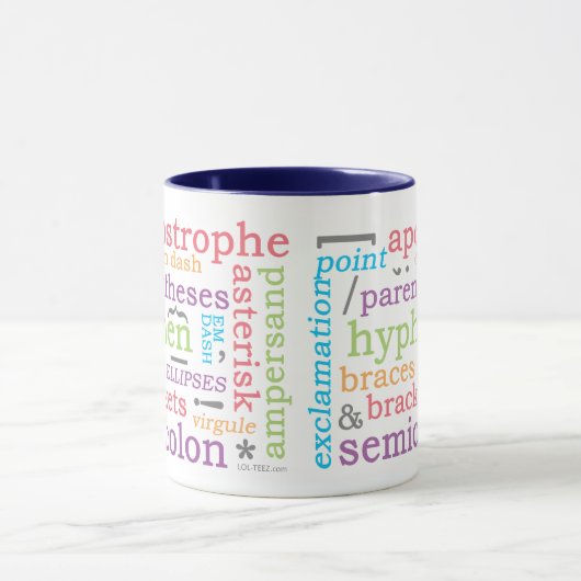 Interpunktion Tasse (Zentrum)