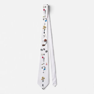 Interpunktions-Krawatte Krawatte