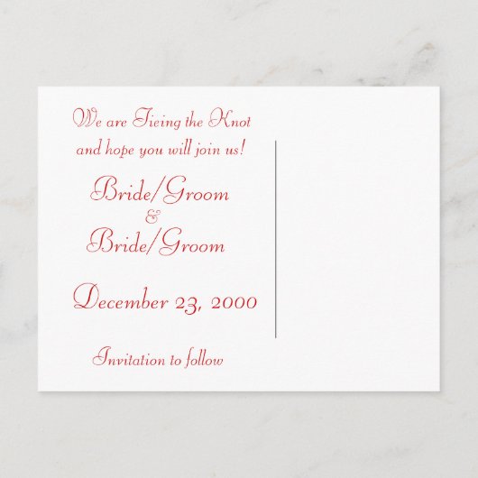 Interracial Lesbian Lovers Ankündigungspostkarte (Rückseite)