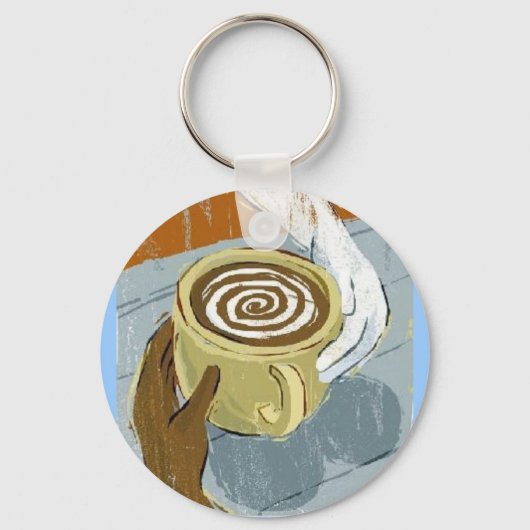 interrassisch verabredet schlüsselanhänger (Vorderseite)