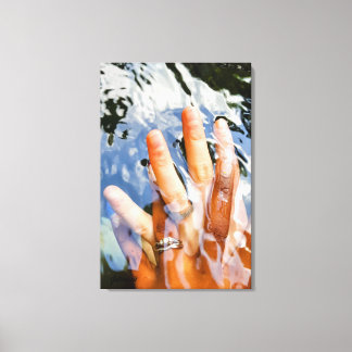 Interrassische Leinwand