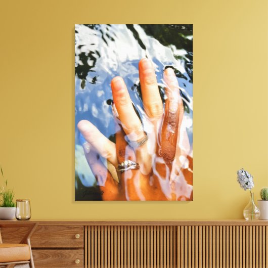 Interrassische Leinwand (Insitu (Wohnzimmer))