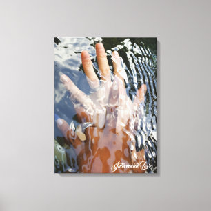 Interrassische Liebe Leinwanddruck