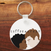 Interrassische Liebe Schlüsselanhänger (Vorderseite)