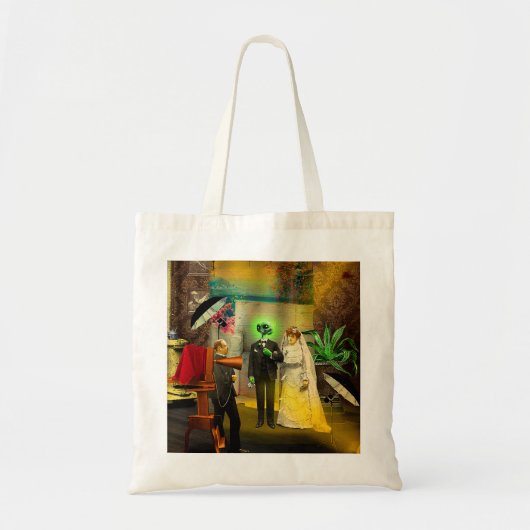 Interrassische Liebe Tragetasche (Vorne)