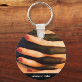 Interrassistische Daten Schlüsselanhänger (Vorderseite)