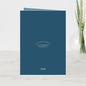 Interreligiös 3 Foto Trendy Einfach Navy Silber (Rückseite)