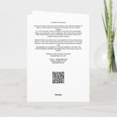 Interreligiöse Konferenz - Karte (Rückseite)