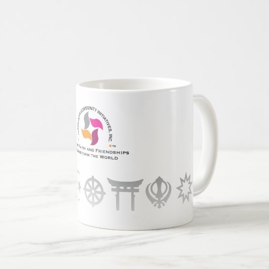 Interreligiöse Tasse (VorderseiteRechts)