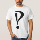 Interrobang T-Shirt (Vorderseite)