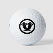 Intersecting cloves in circle golfball (Vorderseite)