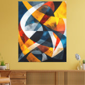 Intersecting Currents of Light Leinwanddruck (Insitu (Wohnzimmer))