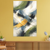 Intersecting Currents of Quiet Motion Leinwanddruck (Insitu (Wohnzimmer))