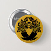 Intersecting Radish Button (Vorne & Hinten)