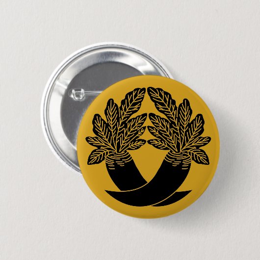 Intersecting Radish Button (Vorne & Hinten)