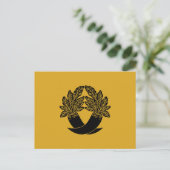 Intersecting Radish Postkarte (Stehend Vorderseite)