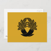 Intersecting Radish Postkarte (Vorne/Hinten)