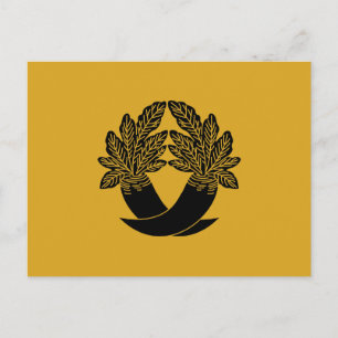 Intersecting Radish Postkarte