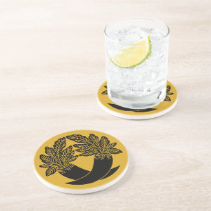 Intersecting Radish Sandstein Untersetzer