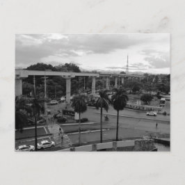 Intersection Avenue Traffic Quezon City Philippine Postkarte