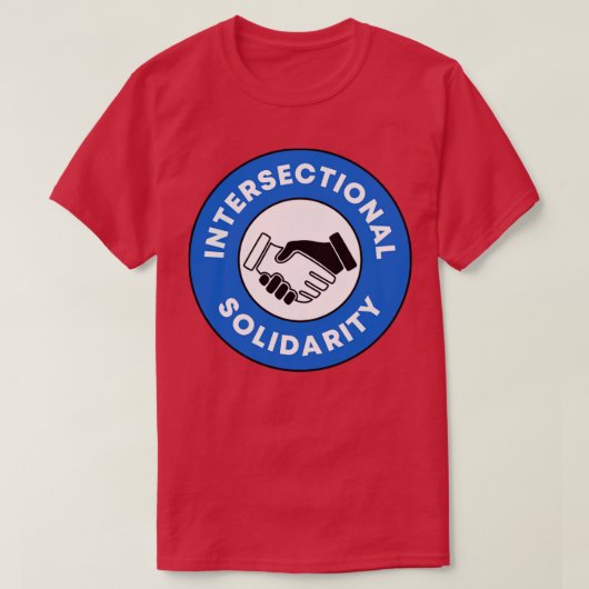 Intersektionale Solidarität T-Shirt (Design vorne)