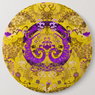 Intersex Dragon Damask - Farbe der intersexuellen Button