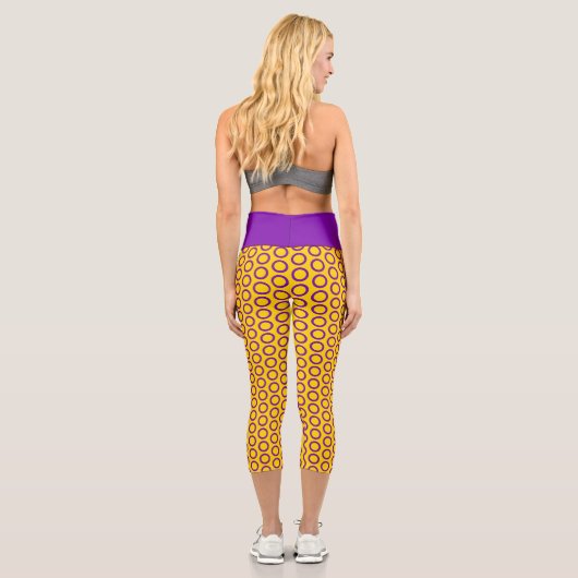 Intersex Flag Capris (Rückseite)