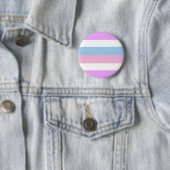 intersex Flagge Button (Beispiel)