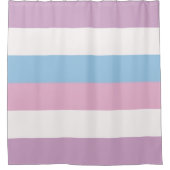 Intersex-Flagge Duschvorhang (Vorderseite)