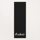 Intersex Inclusive Progress Pride Diversity Slogan Yogamatte (Rückseite)