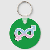 INTERSEX INFINITE SYMBOL 3D SCHLÜSSELANHÄNGER (Vorderseite)
