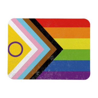 Intersex-Inklusive Progress Pride Flagge Magnet