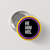 Intersex Pride Button (Vorne & Hinten)