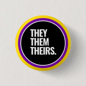 Intersex Pride Button (Vorderseite)