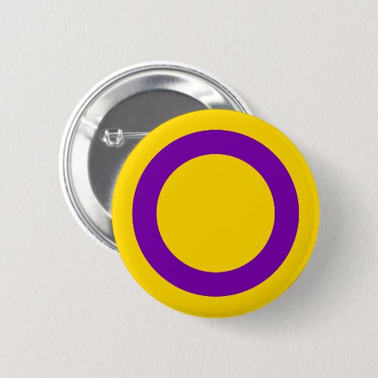 Intersex Pride Button (Vorne & Hinten)