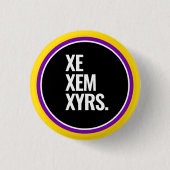 Intersex Pride Button (Vorderseite)