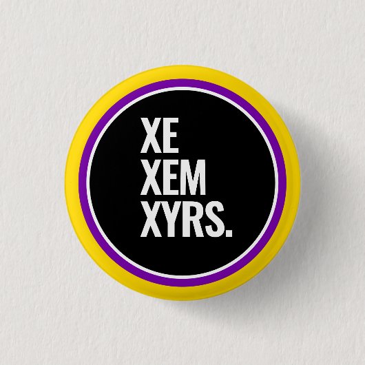 Intersex Pride Button (Vorderseite)