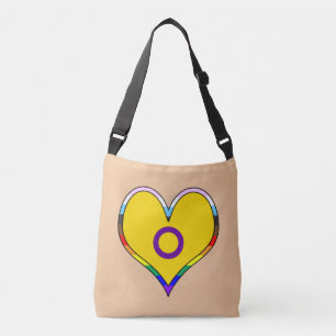 Intersex Pride Crossbody Bag Tragetaschen Mit Langen Trägern