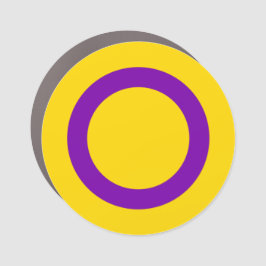 Intersex Pride Flag Auto Magnet